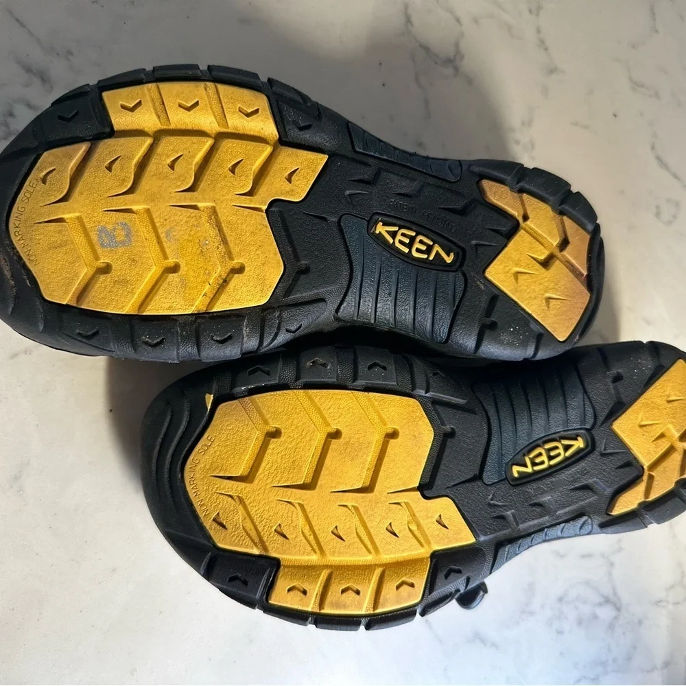 Keen Black and Yellow Adventure Sandals